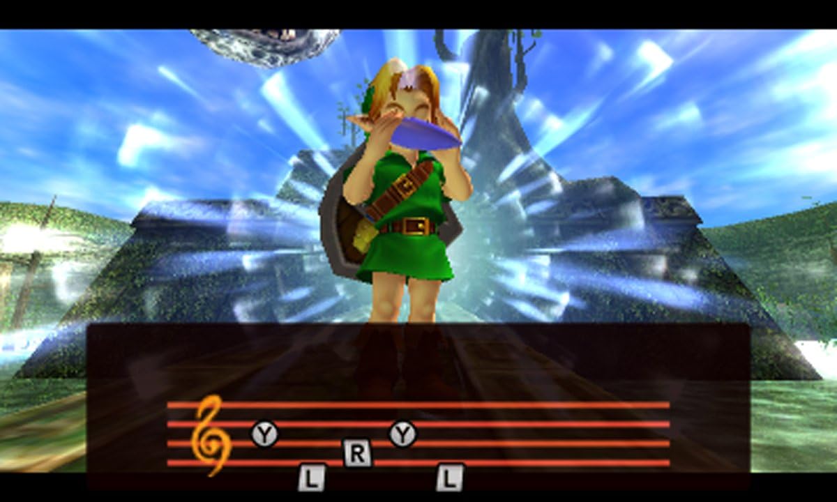 The Legend of Zelda Majora's Mask Nintendo 3ds　(Does not work on USA 3DS/DSI/X)
