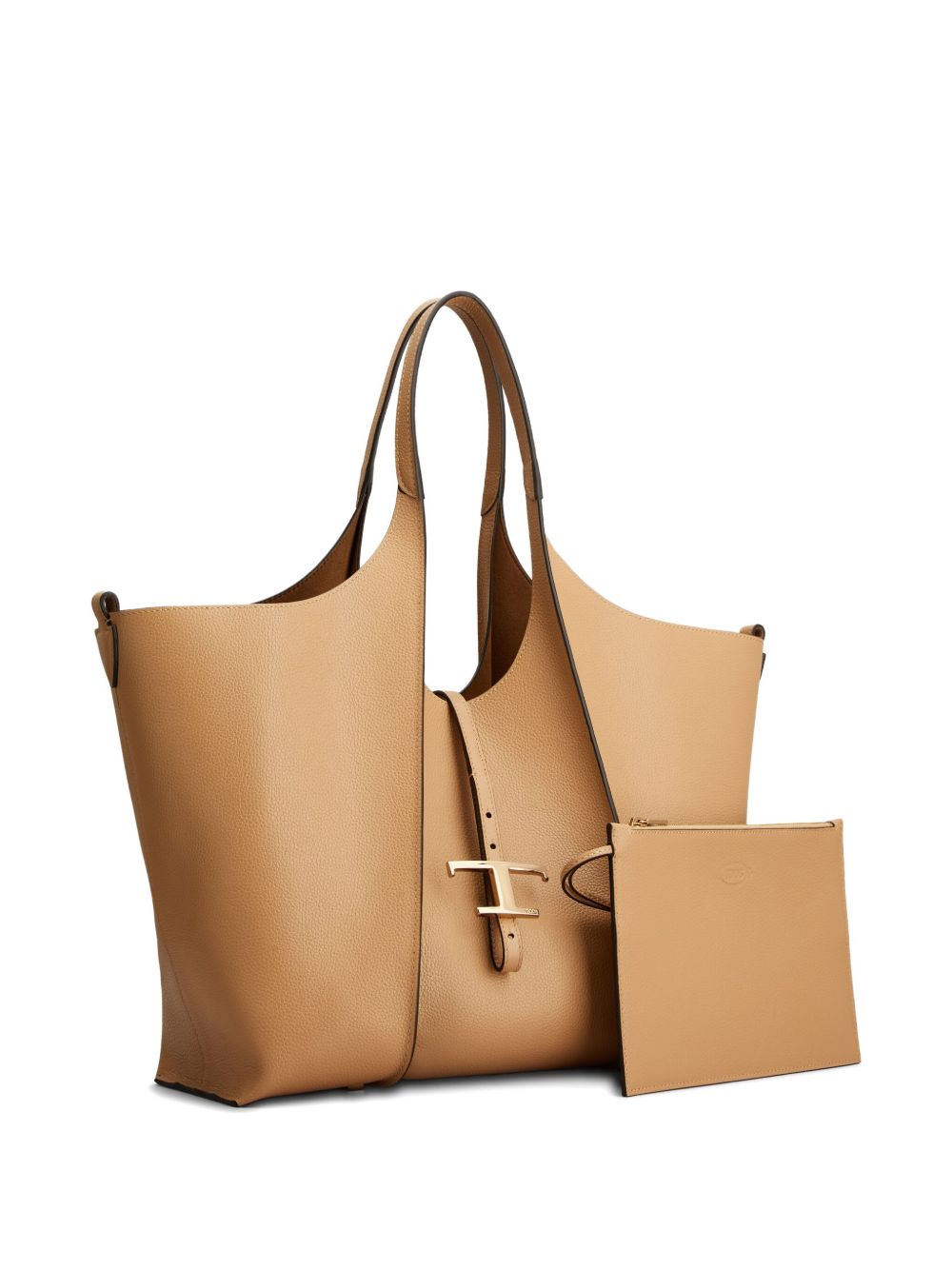 Tods トッド 'S ミディアムレザーショッピングバッグ - Image 4
