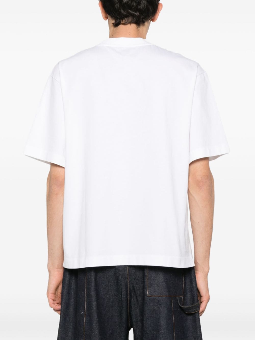 Off Off White Big Bookish Cotton T Shirt - Image 4