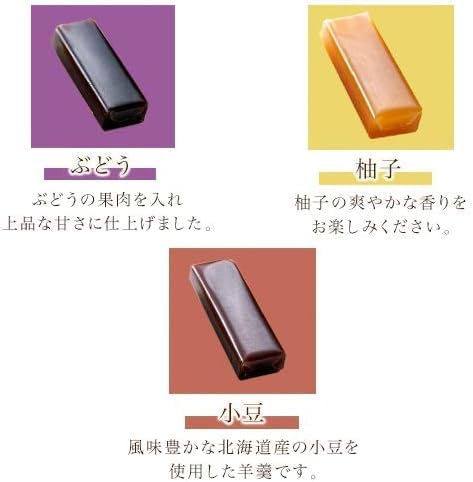Ginza Senbikiya Ginza Fruit Yokan 6 pieces, Gift card included, Official wrapping, Official carry bag included, Gift