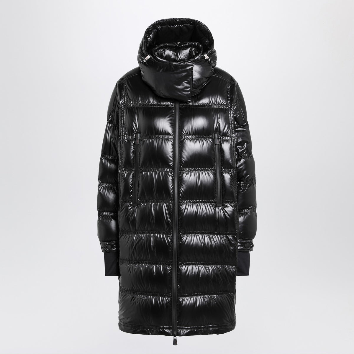 Moncler モンクラーグロノブルロンググロッシュブラックダウンジャケット - Image 4
