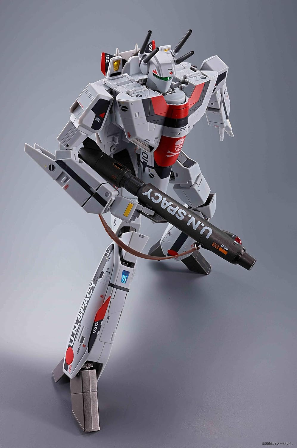 DX Chogokin Super Dimension Fortress Macross VF-1S Valkyrie (Teruki Ichijo), Approx. 11.8 inches (300 mm), ABS & PVC & Die Cast Pre-painted Action Figure