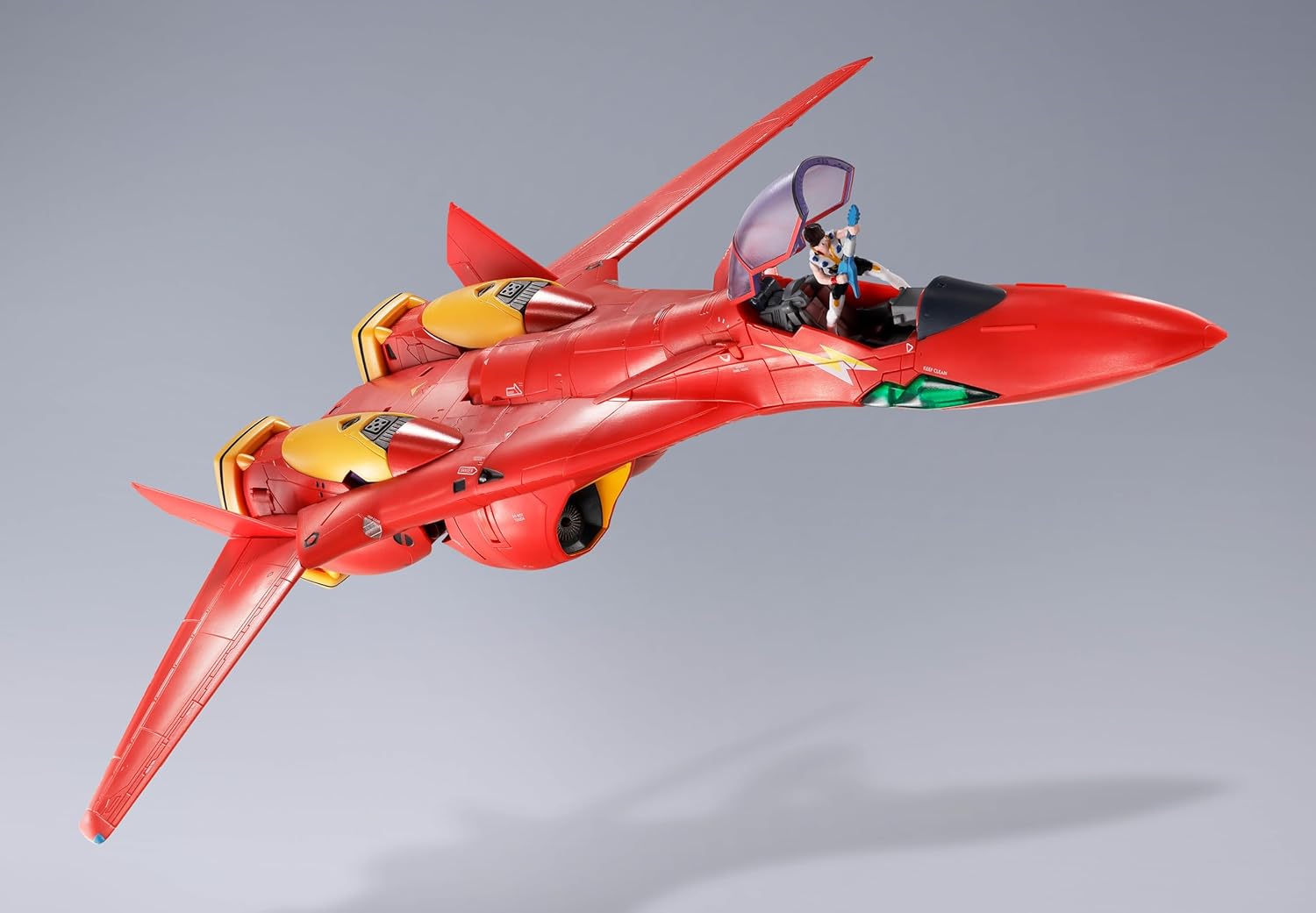 TAMASHII NATIONS DX Chogokin Macross 7 VF-19 Kai Excalibur Nekki Basara Special Approximately 9.3 inches (235 mm), ABS & Die-Cast & PVC Pre-Painted Action Figure