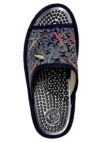 Daiming Shokai Women's Health Sandals, Japanese Pattern, Japanese Style, Slippers, Made in Japan