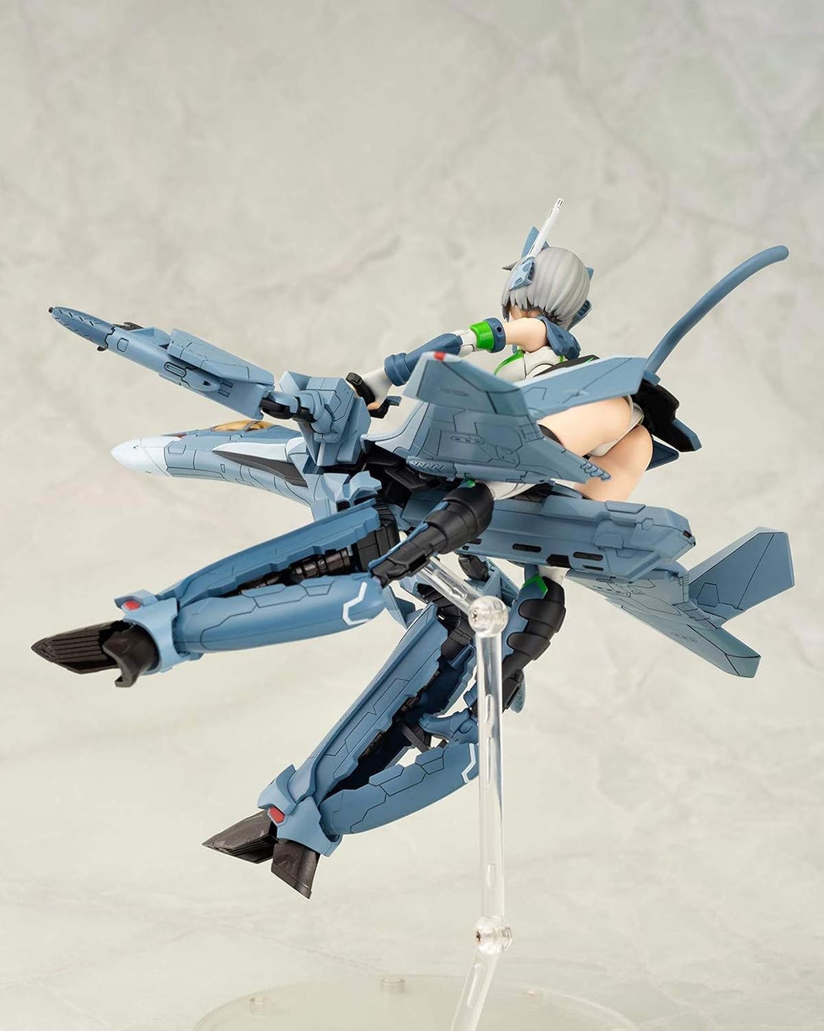 Aoshima Bunka Kyozai MC-03 VFG Macross Delta VF-31A Kairos, Total Height 6.1 inches (155 mm), Color-coded Plastic Model