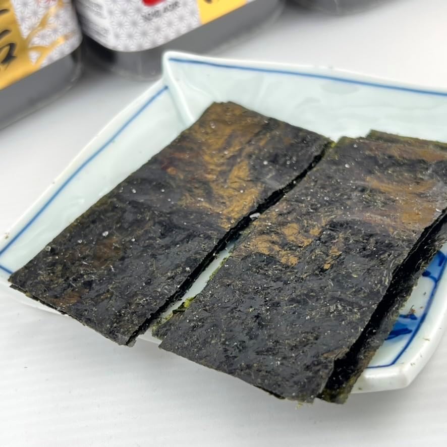 Sun Nori, Salted Seaweed, Saga Nori, Ariake Nori, 10 Cuts, 56 Sheets x 1, Set, Made in Japan, Saga Prefecture, Ariake Seaweed, Saga Prefecture Ariake Fishing Cooperative Recommended for Easy Shopping,