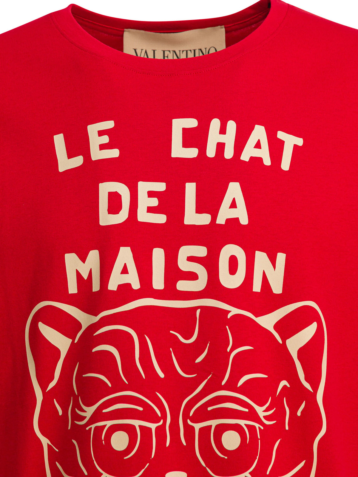 Valentino ヴァレンティノ「Le Chat De La Maison」T シャツ - Image 4