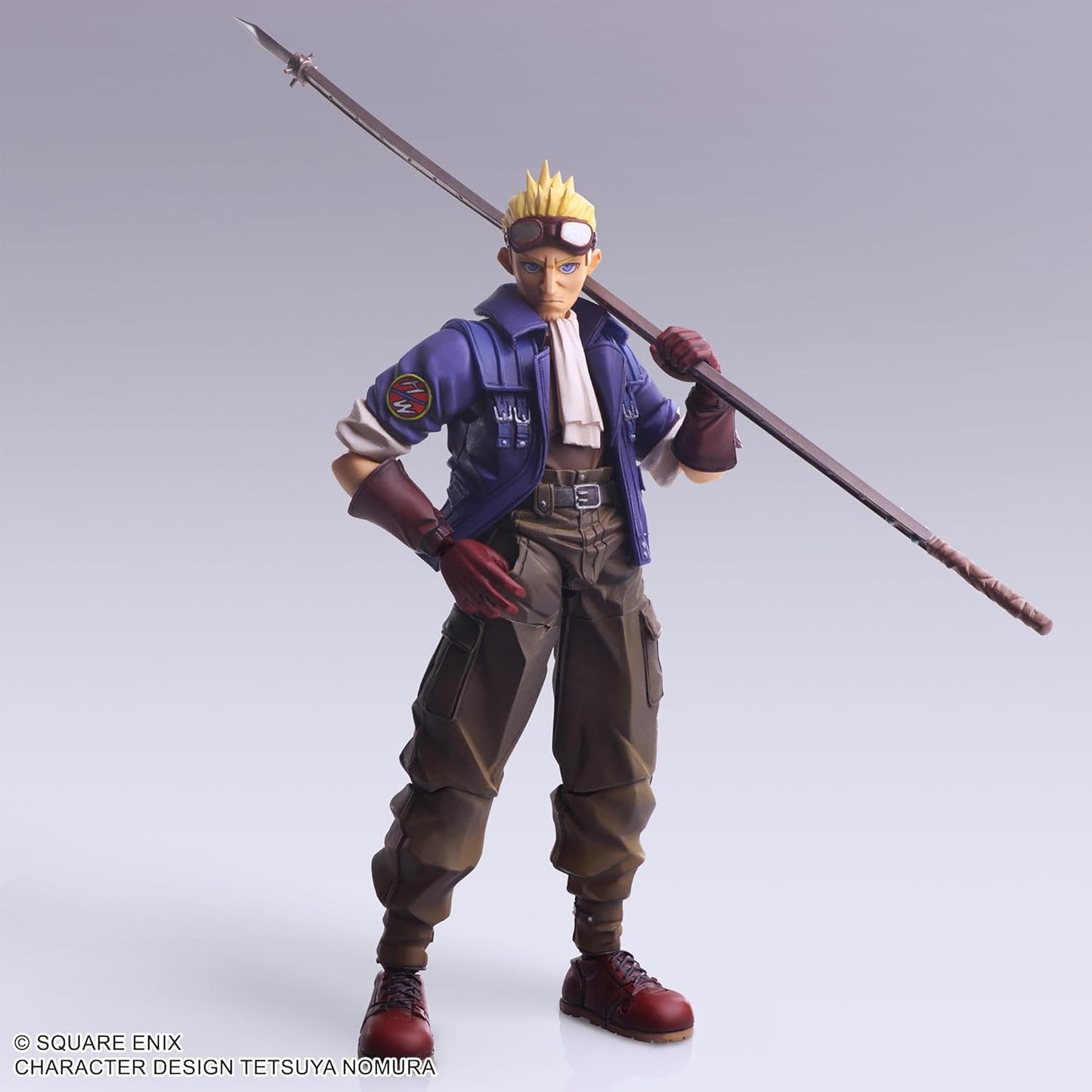 Final Fantasy VII Bling Arts (Sid Highwind) PVC Pre-painted Action Figure