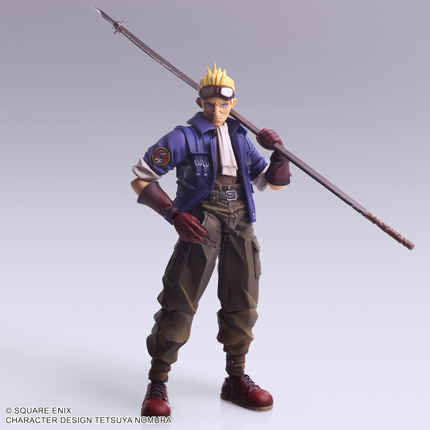 Final Fantasy VII Bling Arts (Sid Highwind) PVC Pre-painted Action Figure