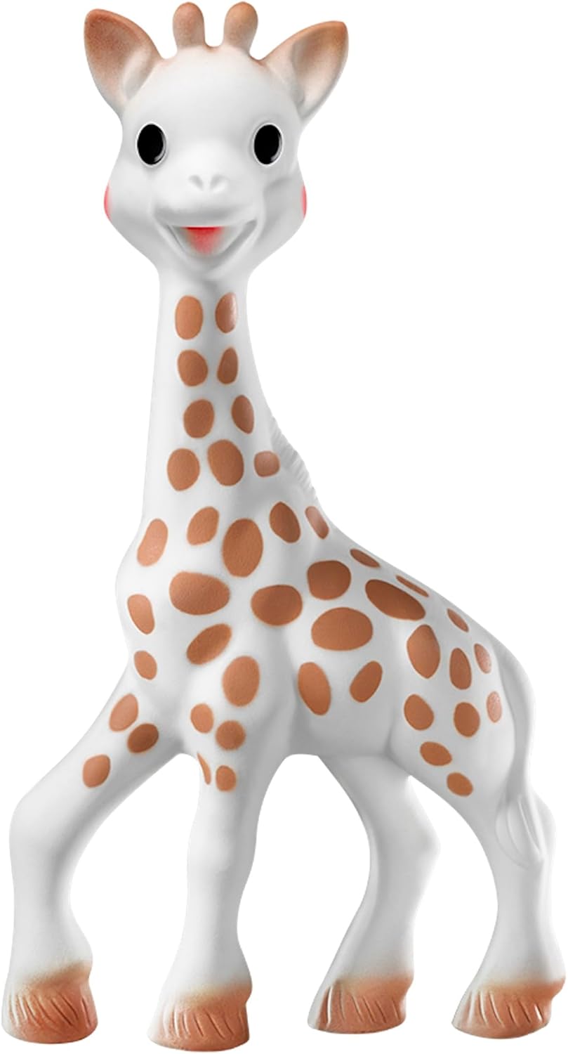 Vulli 616400 Tiny Spoon, Sophie The Giraffe, 7.1 inches (18 cm), Beige, Natural Rubber