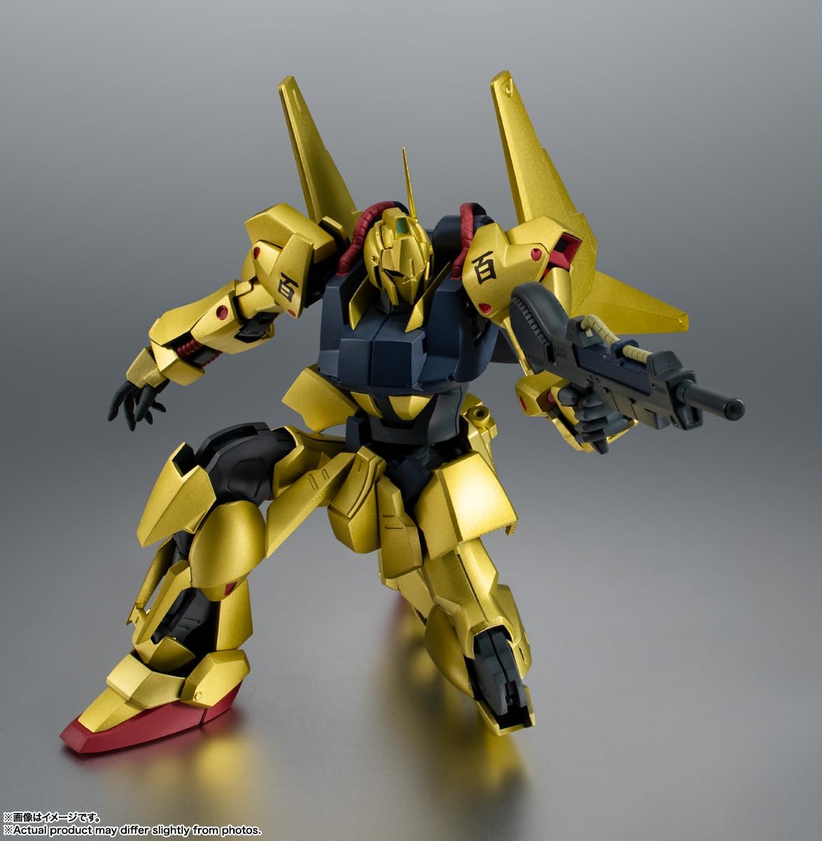 TAMASHII NATIONS Robot Spirits Mobile Suit Z Gundam MSN-00100 Hundred Series Version A.N.I.M.E. Approx. 5.1 inches (130 mm), PVC & ABS Pre-painted Action Figure