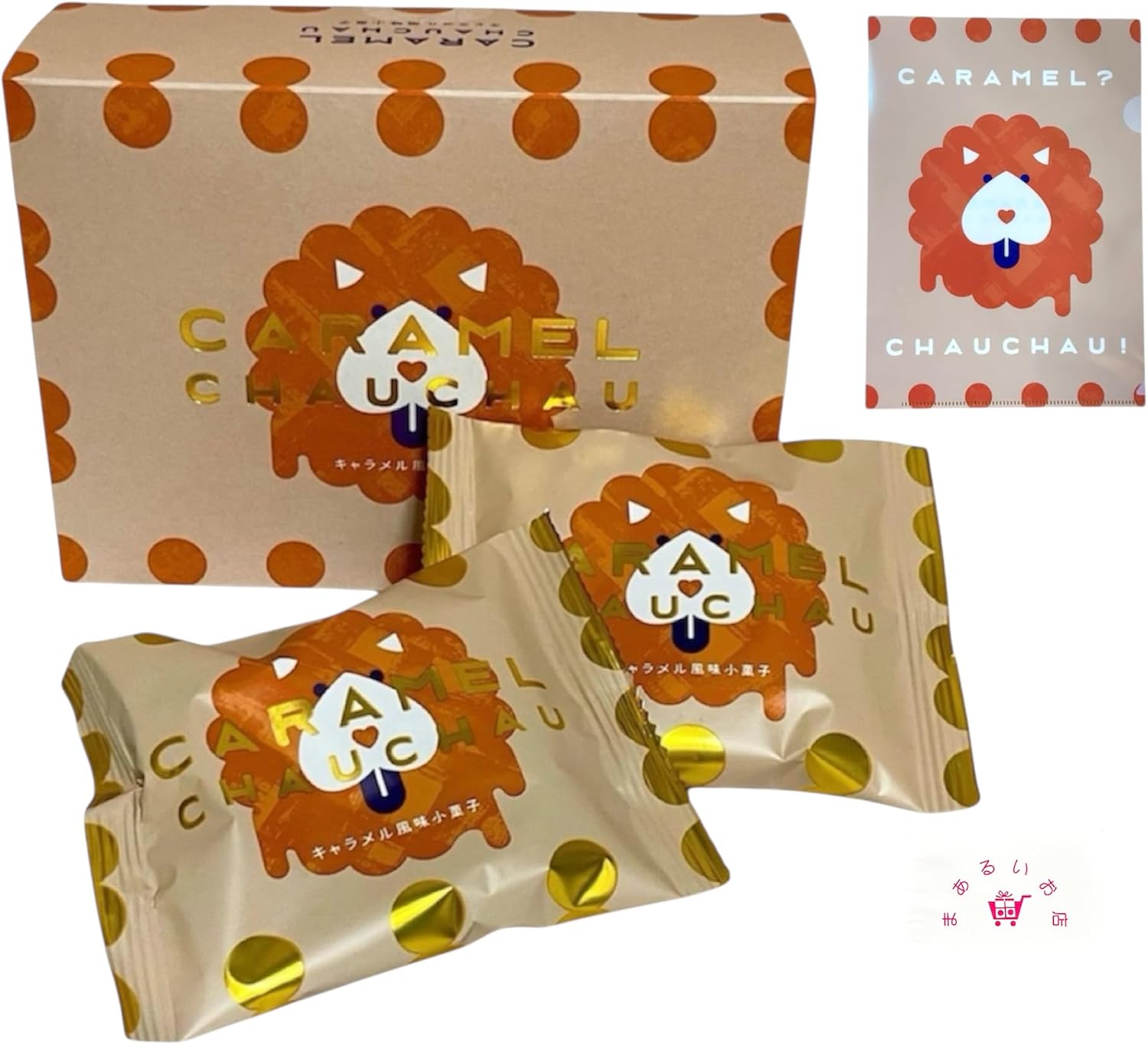 Caramel Chow Chow 【Limited to Shin-Osaka】Souvenir 6-pack with a Clear File as a Bonus! Souvenir Osaka