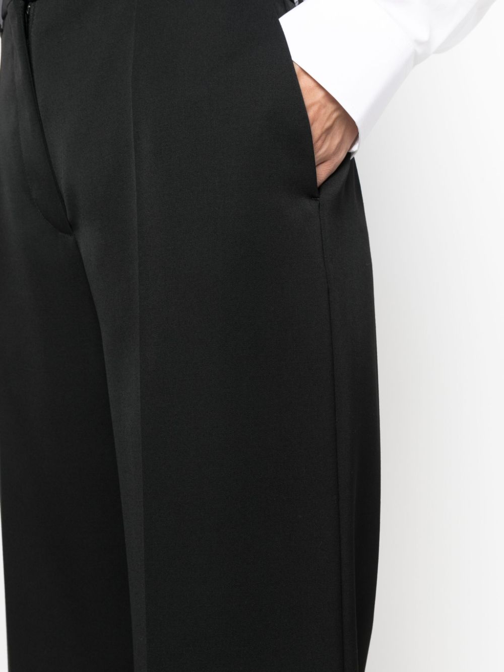 Lanvin ランバンワイドレッグウールのズボン - Image 4