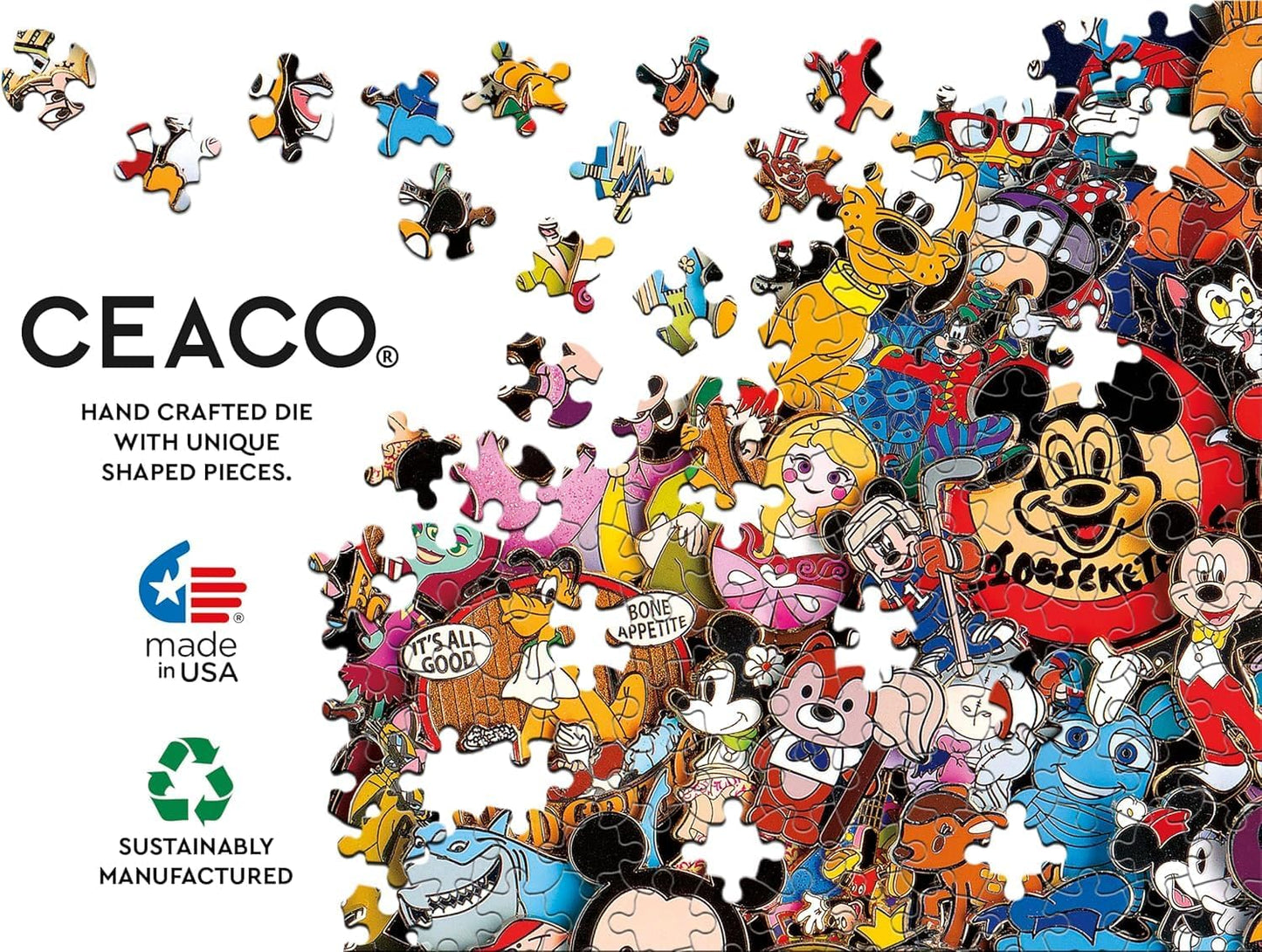Ceaco - Disney - Photo Magic Pins - Rompecabezas de 750 piezas
