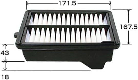 PIAA PH99 Air Filter x 1, For Honda Vehicles: Fit, Freed and Others