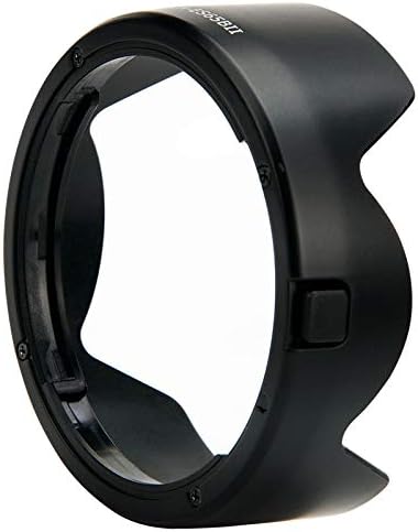 JJC Canon Lens Hood Flower Shape RF 50mm F1.8 STM Lens for Canon EOS R5 R6 R RP Camera ES-65B Compatible Set (Lens Hood, Cleaner)