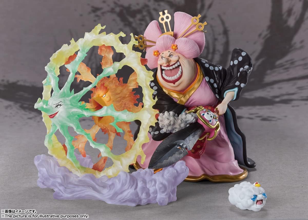 Figuarts Zero One Piece (Super Fierce Battle), Charlotte Rinling - Oiran Oryan Orin, Onigashima Monster Decisive Battle, Approx. 12.2 inches (310 mm), ABS & PVC, Pre-painted Complete Figure