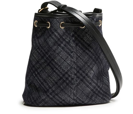 BURBERRY Check mini bucket bag - Image 4
