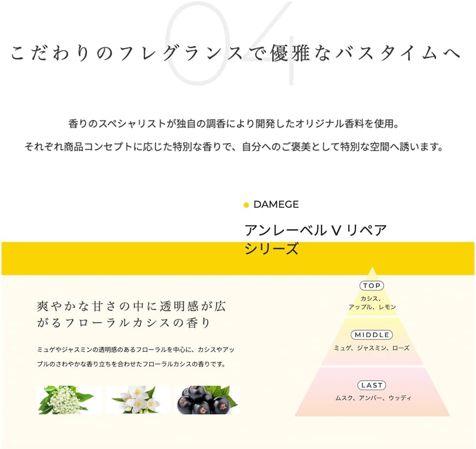 Unlabel Labo V Repair Hair Oil, 3.4 fl oz (100 ml), Made in Japan, Hair Care, Vitamin C Derivative, Serum, Hair Oil, Moisturizing, Intensive Care, Damage Repair, Shiny Hair, Cuticle Protection,