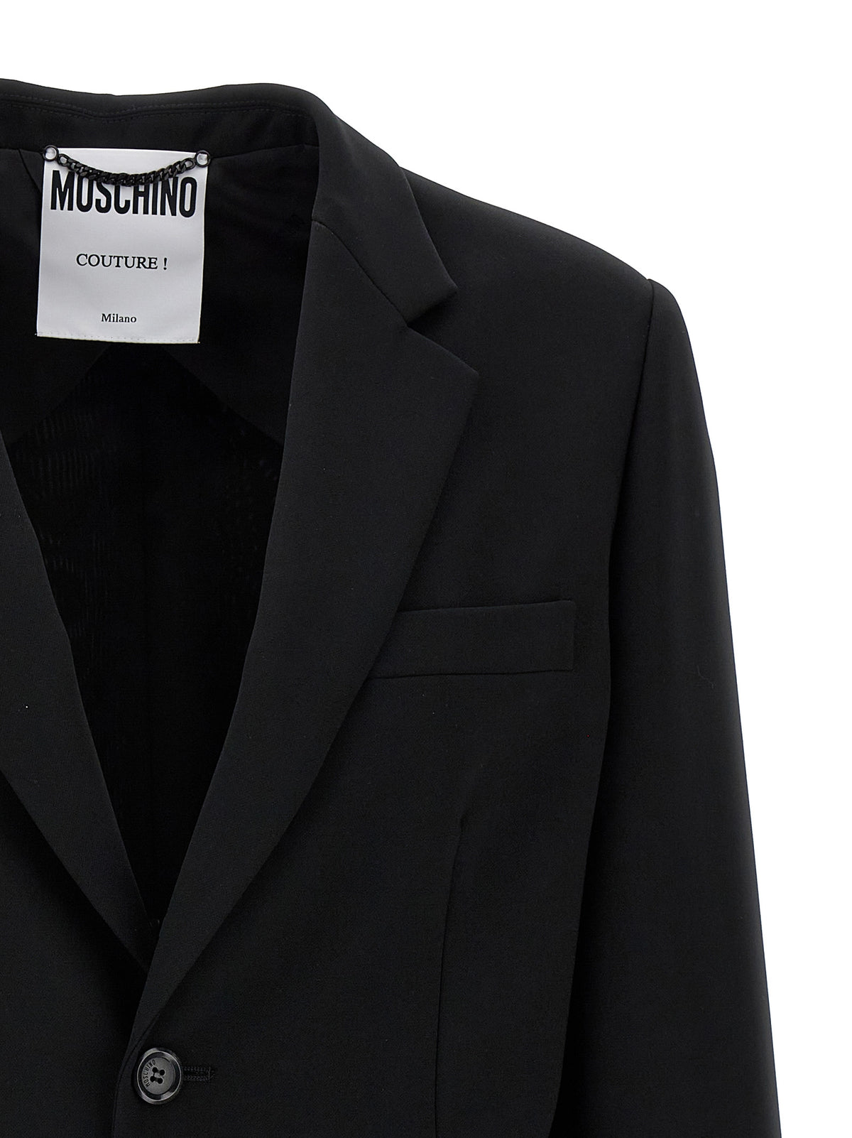 Moschino Moschinoシングル胸Martingale Blazer - Image 4