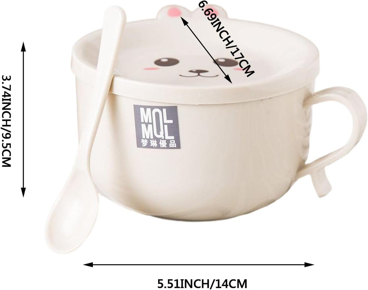 Ramen bowl with lid, cute cat instant ramen bowl, ramen bowl with chopsticks and spoon, ramen rice cooker soup bowl, salad bowl, cereal bowl, pasta bowl, dessert bowl with handle, udon, soba,