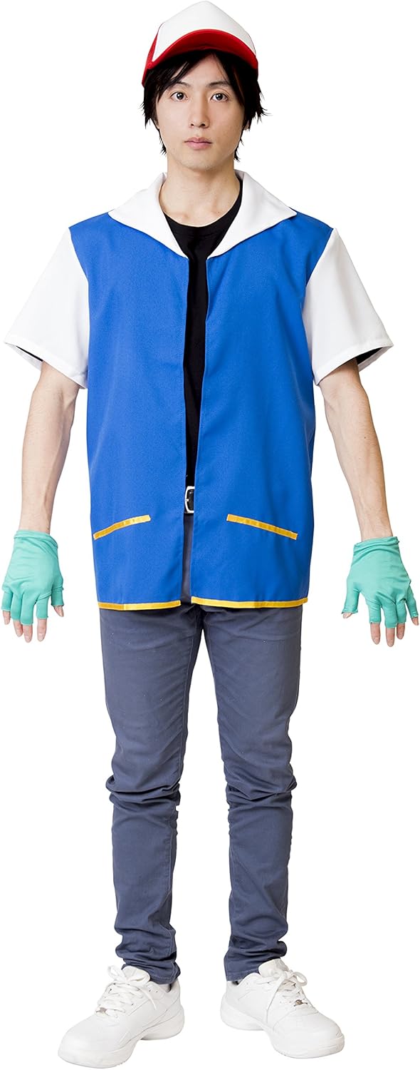 Clearstone Nari-Chara Research Department Cosplay, Halloween, Get Boys, Unisex, Blue