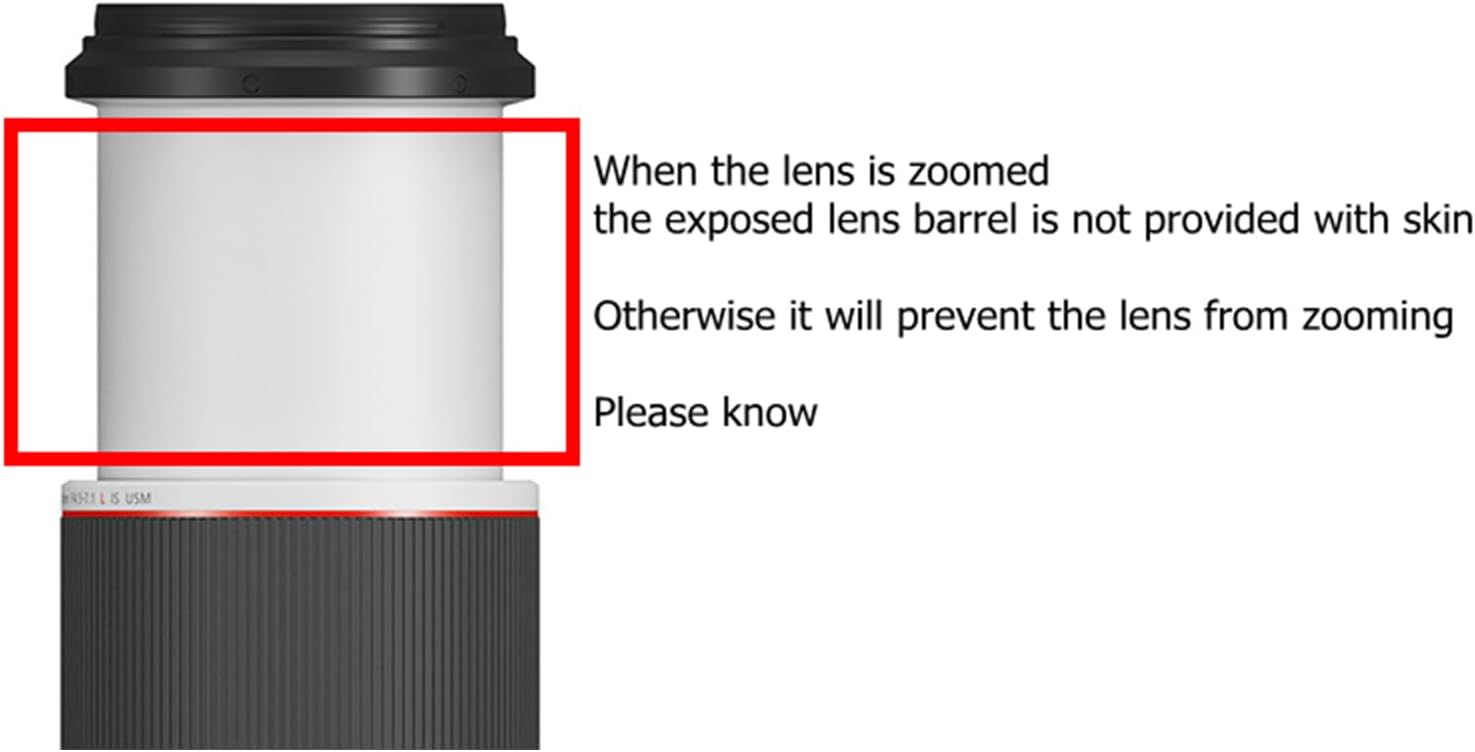 Skin Lens Camera Skin Wrap Vinly Protecticve Sticker Photo Accessories Canon EF 70-200mm F2.8L is III 70-200 2.8 (Circuit White)