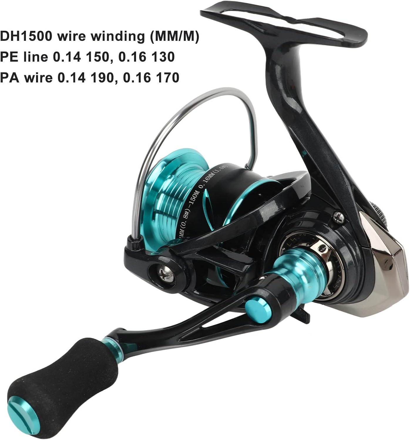 Spinning Reel 5 and 1 Sealed Bearing Fishing Reel Diagonal Wire Cup