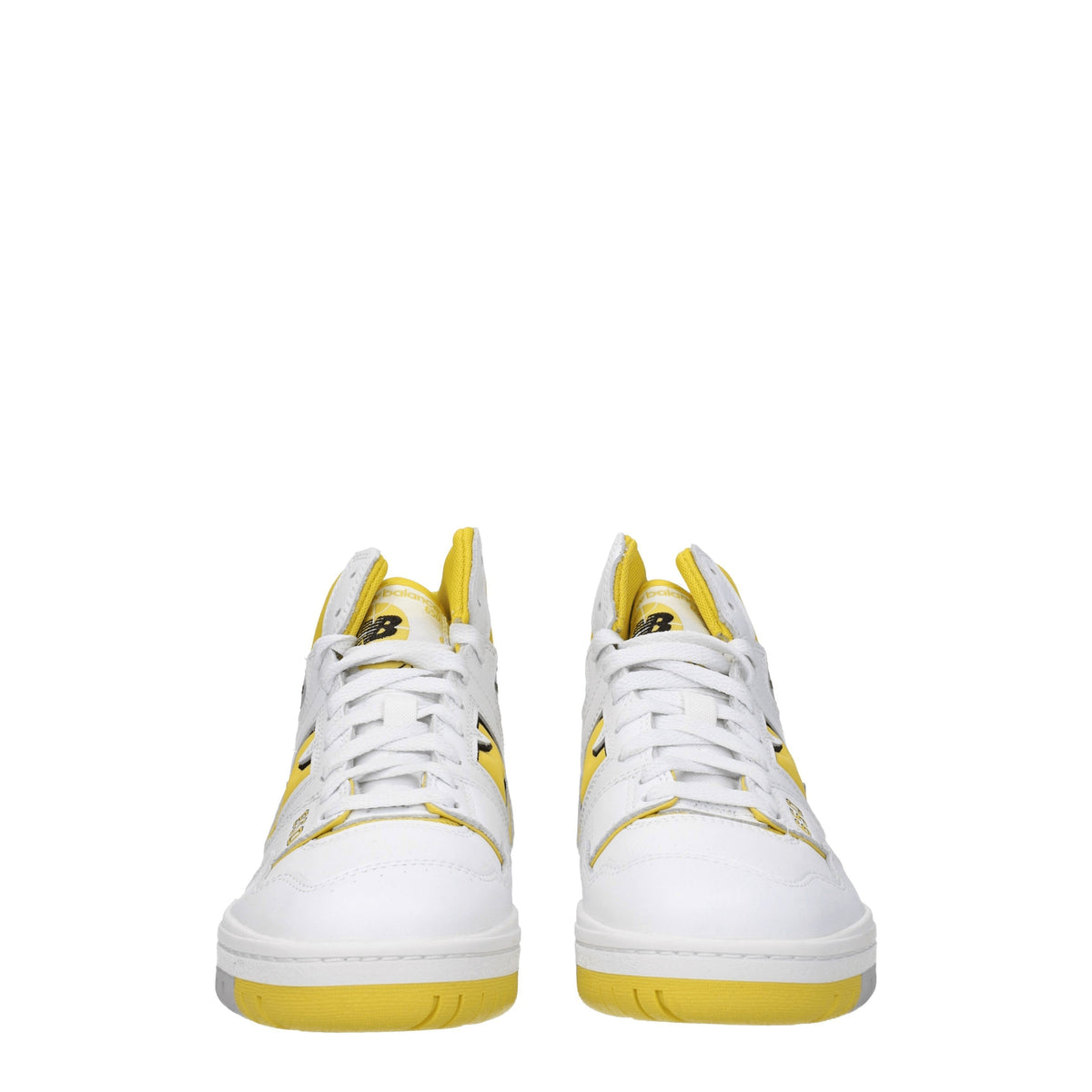 Designer Brand ニューバランススニーカー650マンスキンホワイト/イエロー - Image 4