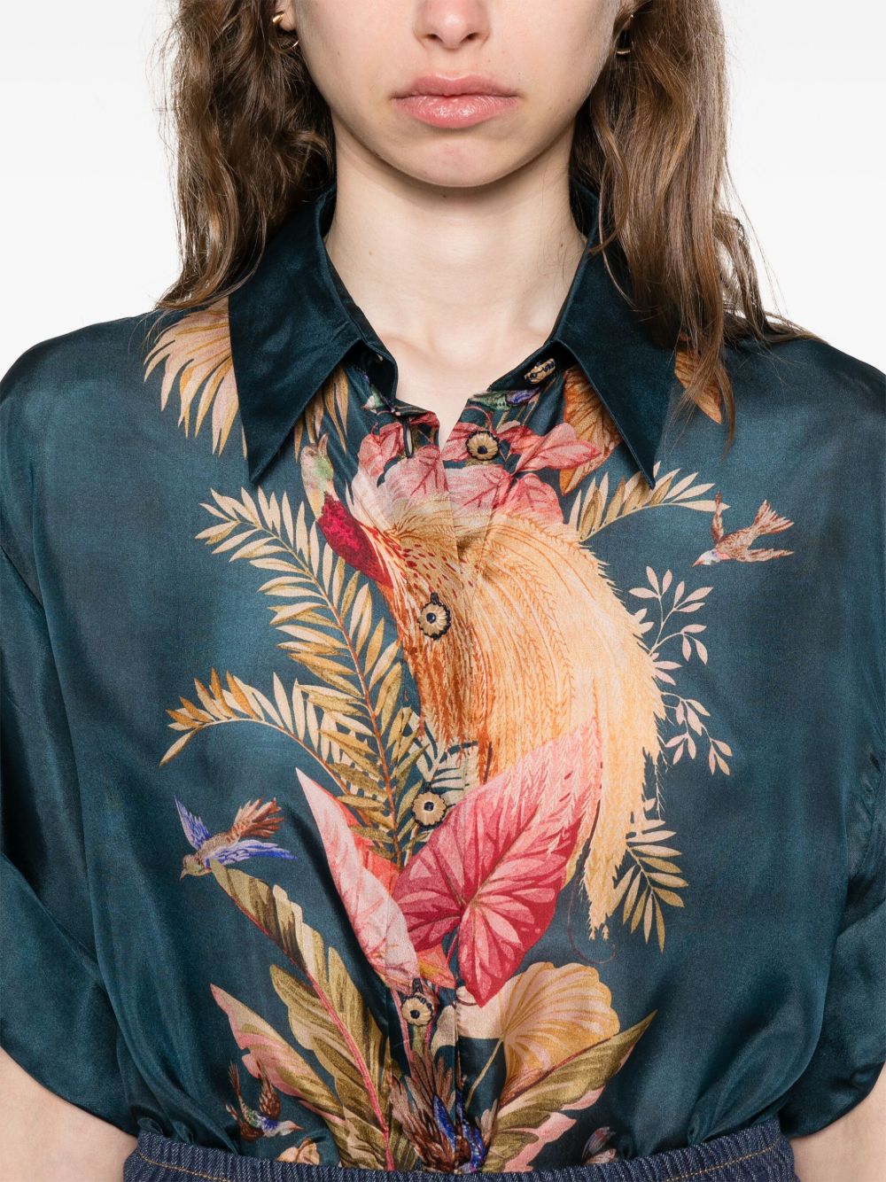 Zimmermann Zimmermann Ascensionプリントシルクシャツ - Image 4