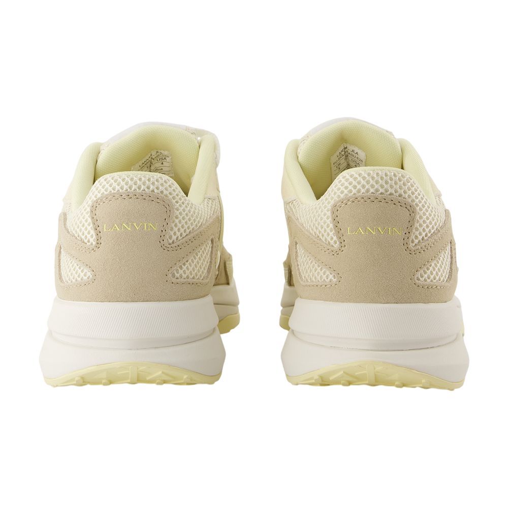 Lanvin JLAスニーカーLanvin Leather Beige - Image 4