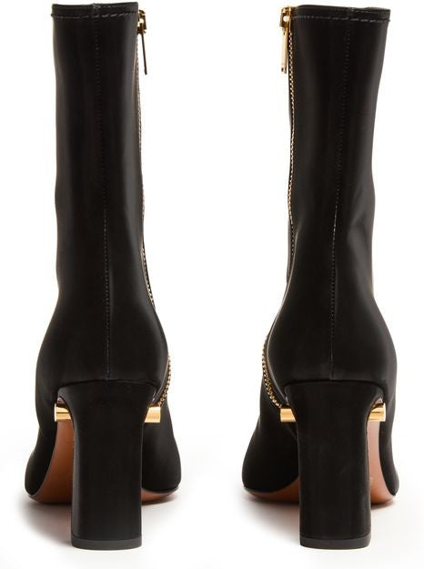 MCQUEEN Leather ankle boots - Image 4