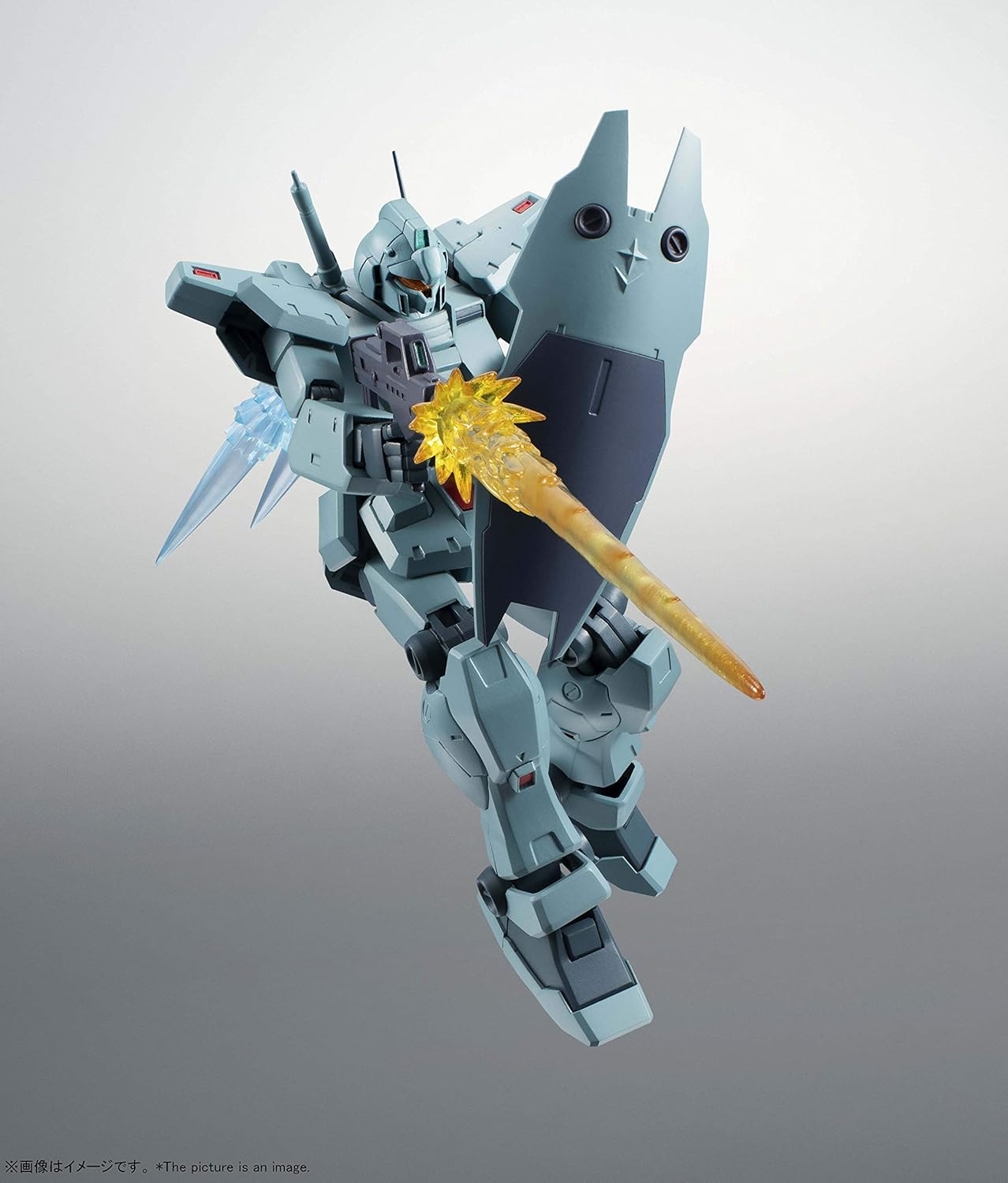 Robot Spirits Mobile Suit Gundam 0083 [Side MS] RGM-79N Gym Custom Version, A.N.I.M.E. Approx. 4.9 inches (125 mm), ABS & PVC Pre-painted Action Figure