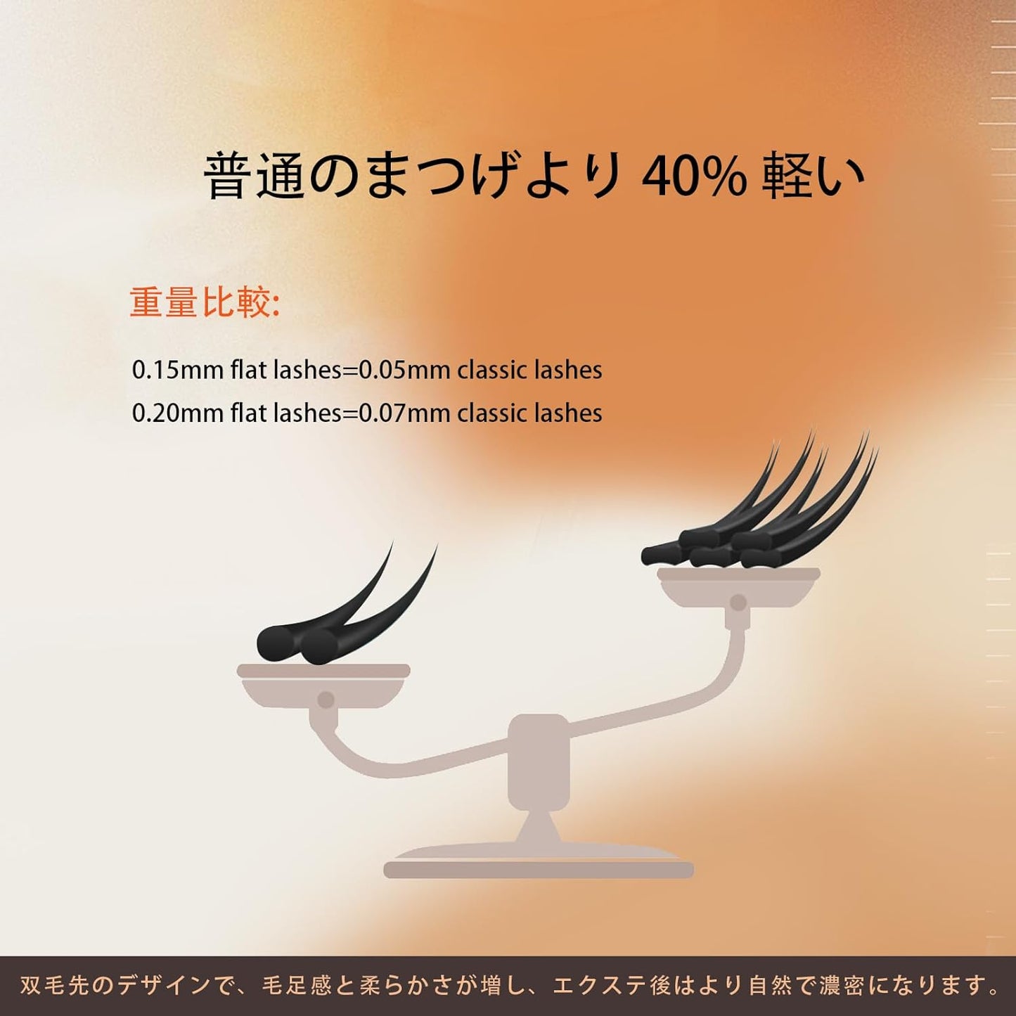 lashidol Matsueku Innovative L Curl Flat Rush Black Eyelash Extensions Dedicated Beauty Shop LD Curl Thickness 0.20 mm Length 8-15 mm Mixed (Black-020-mix(8-15)-LD)