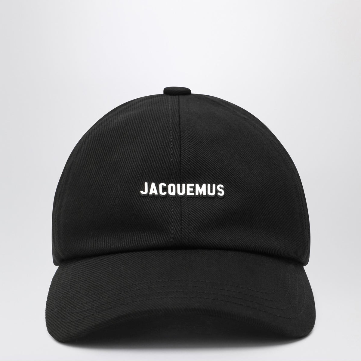 Jacquemus ロゴ付きのジャックエマスブラック野球帽 - Image 4
