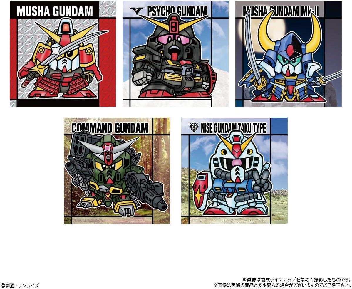 Original SD Gundam Snack, Box of 10 (Candy Toy)