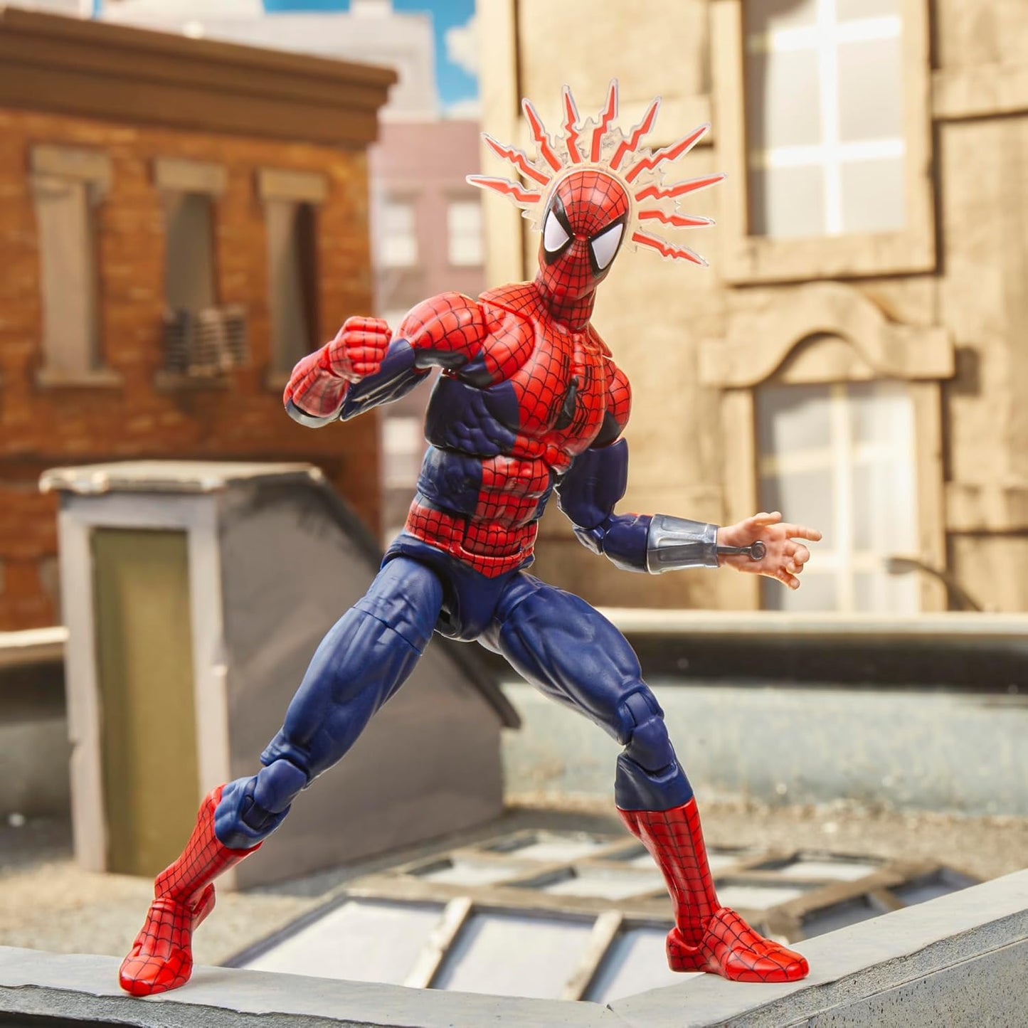 HASBRO Marvel Legends Maximum Series Spider-Man Deluxe Spider-Man Comics Collectible 6" Action Figure, Amazing Movement, Amazing Accessory G0594 Authentic