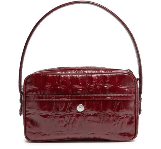 ACNE Camero Party shoulder bag in croco print - Image 4