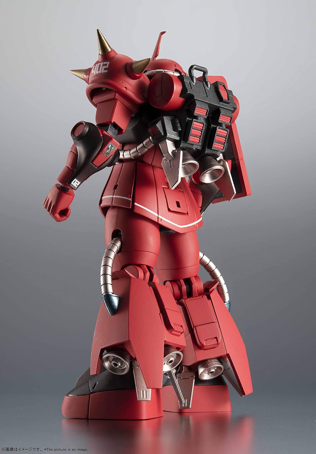 Robot Spirits Mobile Suit Gundam [SIDE MS] MS-06R-2 Johnny Leyden Dedicated High Mobility Zaku II Version A.N.I.M.E. Approx. 4.9 inches (125 mm), ABS & PVC Pre-painted Action Figure 158169