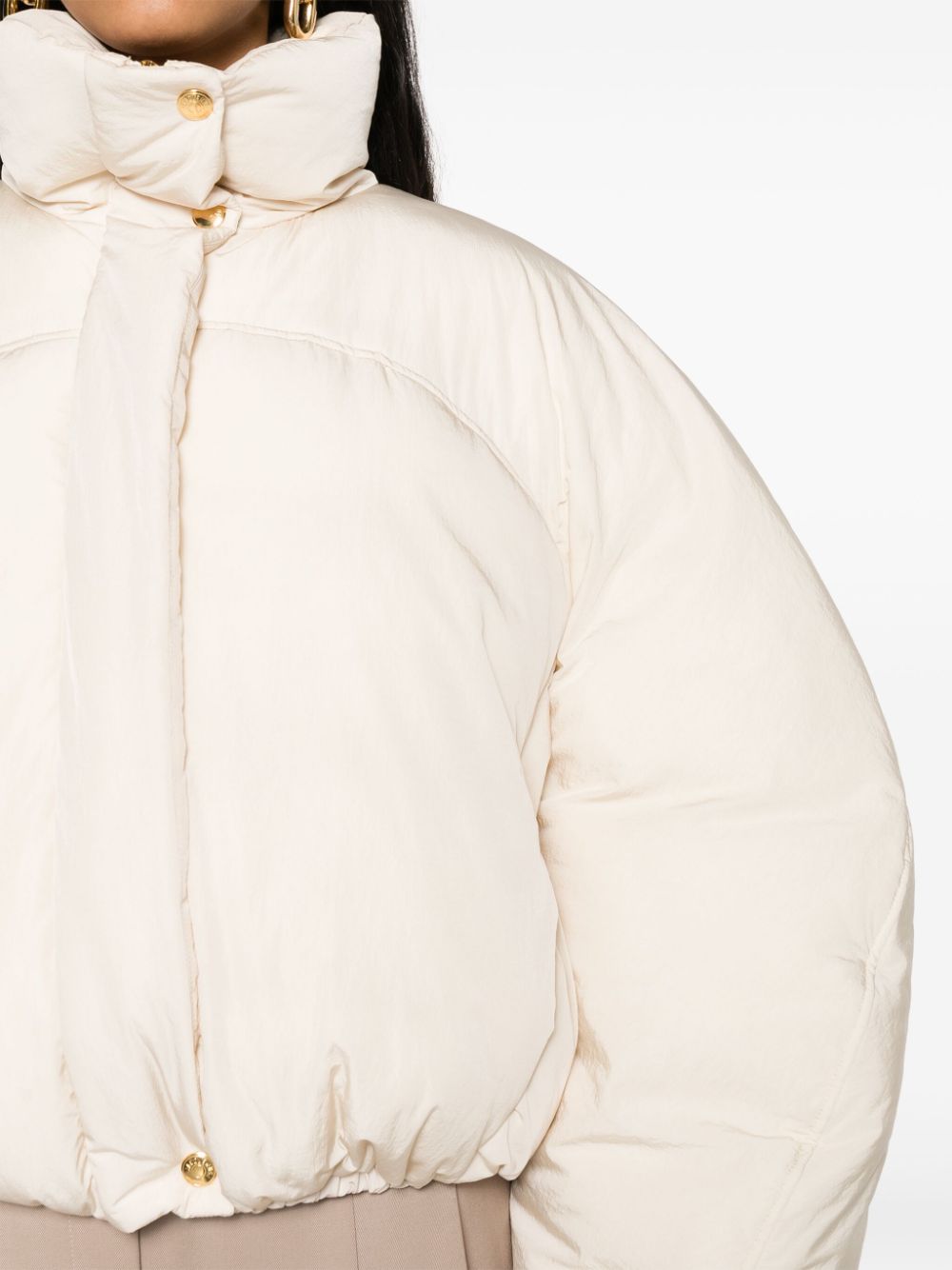 Jacquemus Jacquemus La Doudoune Courte Caraco Down Jacket - Image 4