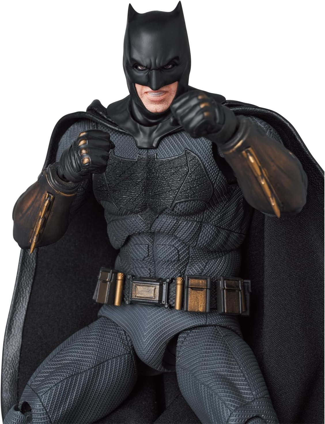 MAFEX No.222 BATMAN BATMAN (ZACK SNYDER'S JUSTICE LEAGUE Ver.) Total Height: Approx. 6.3 inches (160 mm), Non-scale, Painted Action Figure