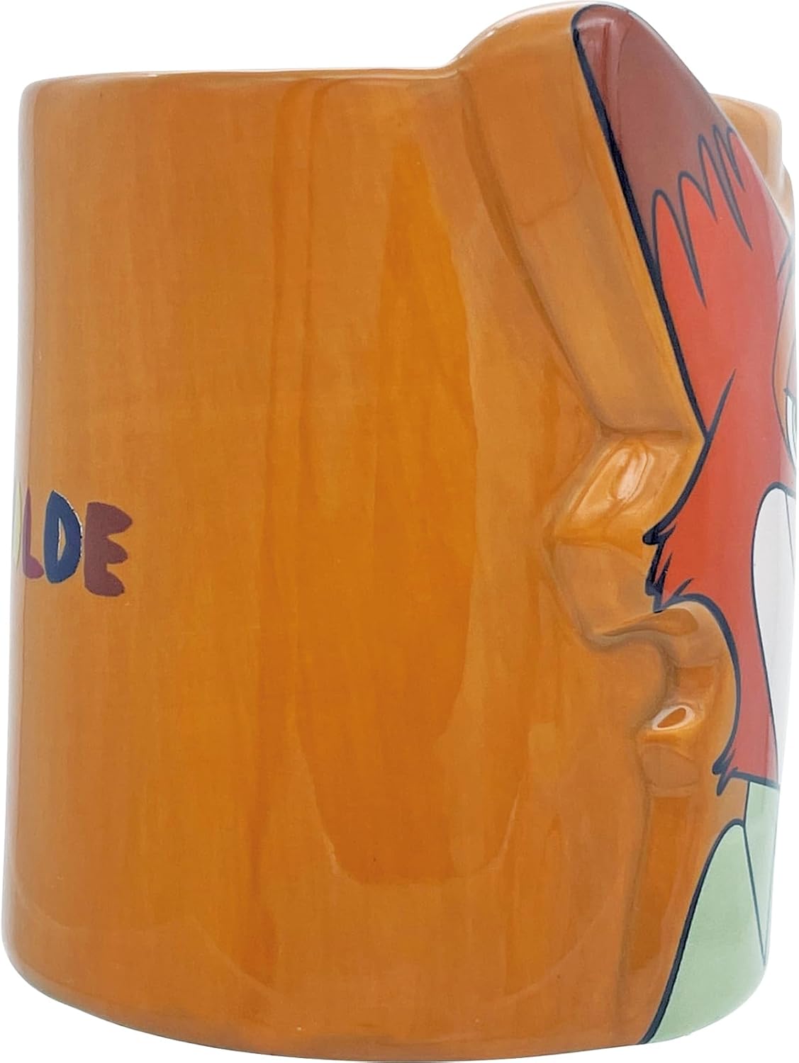 Disney Zootopia Love Mug Pair, Nick, Judy, Approx. Diameter 3.1 x 3.5 inches (8 x 9 cm), 10.1 fl oz (300 ml), Kiss, Pair Mug, Tableware, Miscellaneous Goods, Zootopia Goods, Birthday Gift, Blue Orange