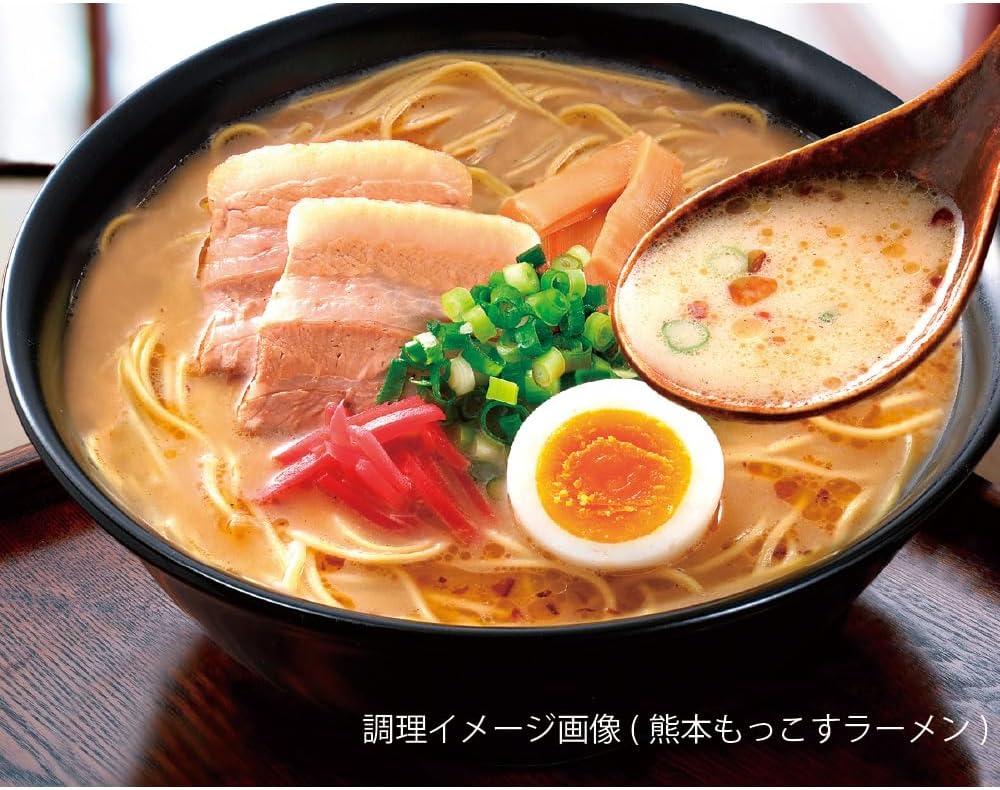 Itsuki Foods Kumamoto Mokkosu Ramen, 4.3 oz (123 g) x 10 Packs