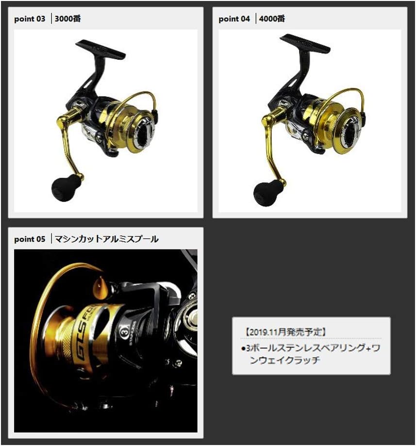 Prox GTS-FOUR Spinning Reel