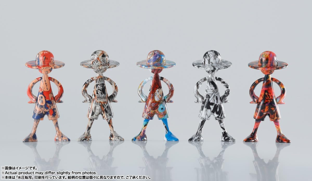 TAMASHII NATIONS LUFFY's ONE PIECE Adventure Memories Vol. 1 (Box) Approx. 3.4 inches (86 mm), ABS Pre-painted Complete Figure