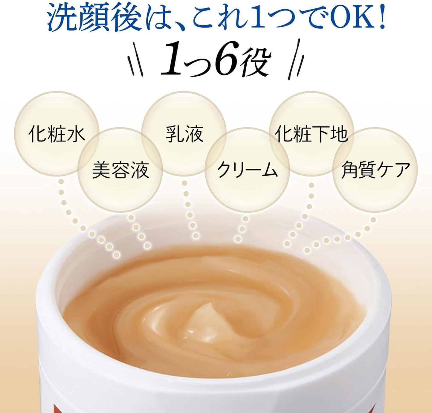 Como Life Behna Potsucare Gel RI All-in-One Gel Cream, Moisturizing Cream, Highly Moisturizing Gel, Adelet, Apricot, Lotion, Milky Lotion, Beauty Essence, Makeup Base, Alcohol Free, Paraben Free,