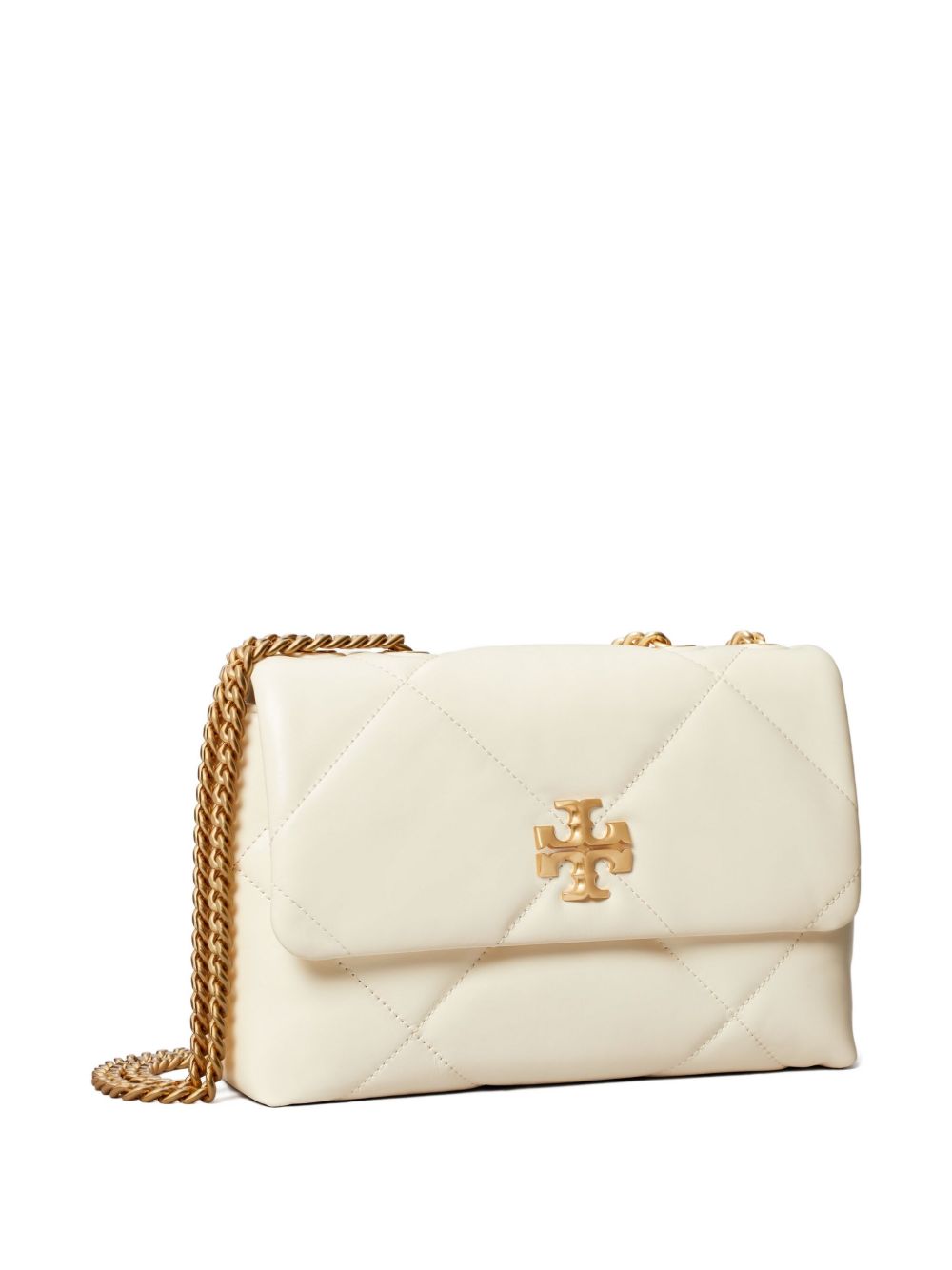 Tory Tory Burch Kira Diamond Small Leather Shourdle Bag - Image 4