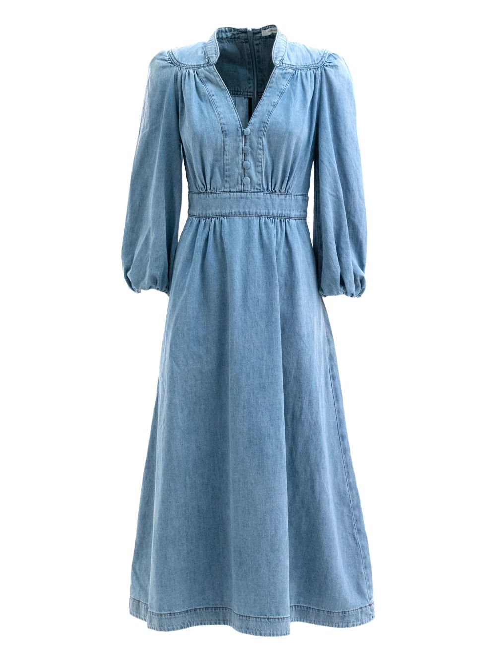 Zimmermann Zimmermann Denim Midiドレス - Image 4