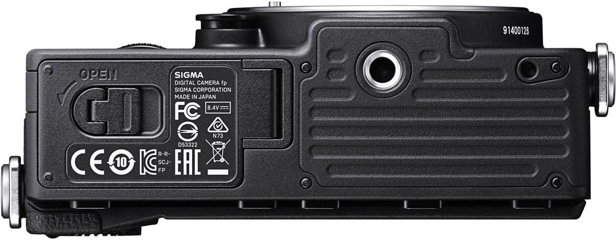 SIGMA Full Size Mirrorless Digital Camera fp (Camera Only, Lens Sold Separately).