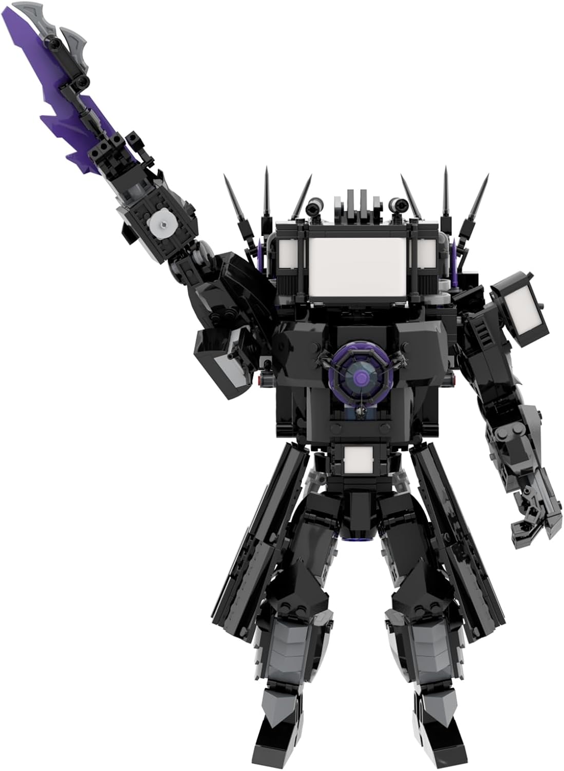 Skibiti Toilet 2024 New Building Blocks Giant Edition Upgraded Titan Television Man Toy Skibidi Toilet Toy Hobby Blocks Collection Net Anime Collectible Boys Girls Kids 6 Years 7 8 Years Old